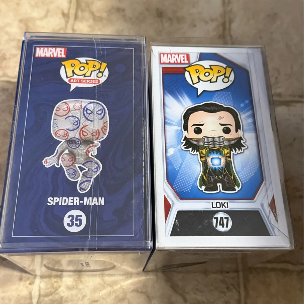 Funko Marvel Bundle Loki and Spiderman - Picture 4 of 6